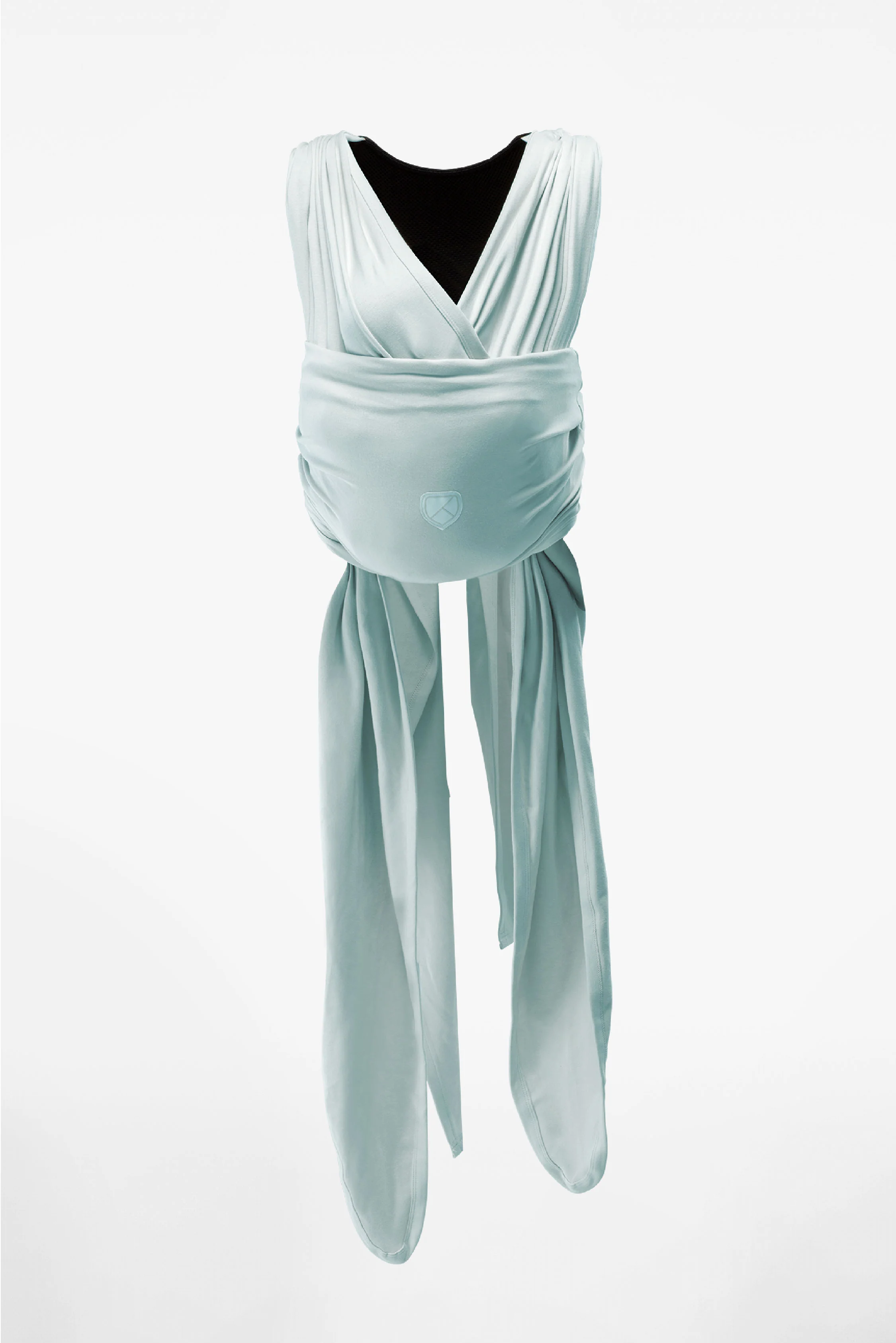 CUDDLE BAND 2 Newborn Baby Wrap -  Pastel Light Blue - Image 2