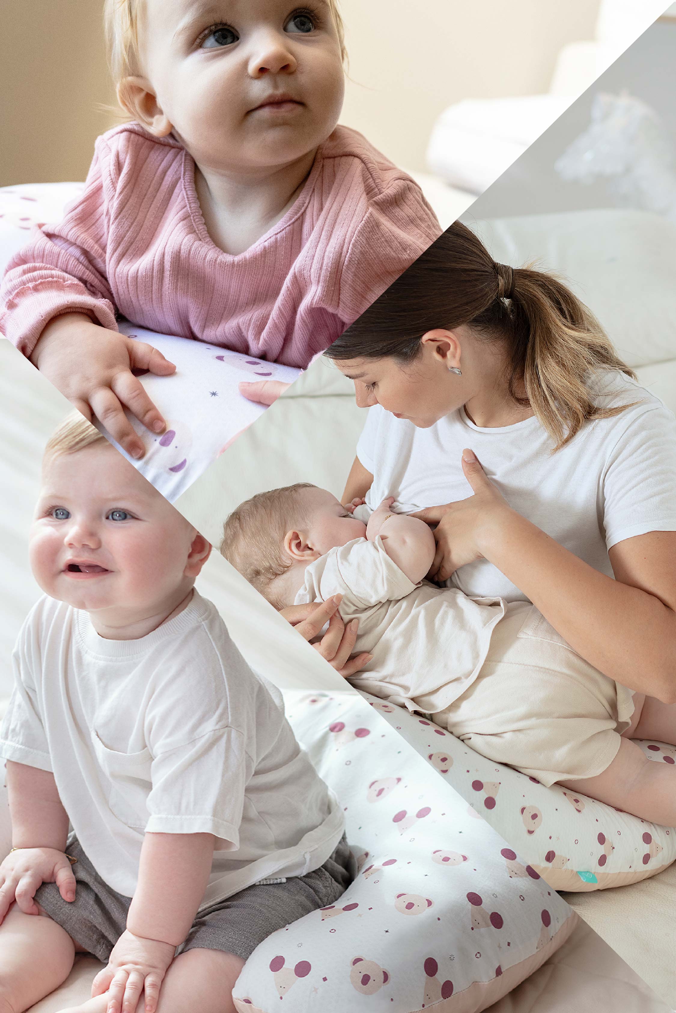 HUG BABY Breastfeeding Pillow - Mouse Koala - Image 5