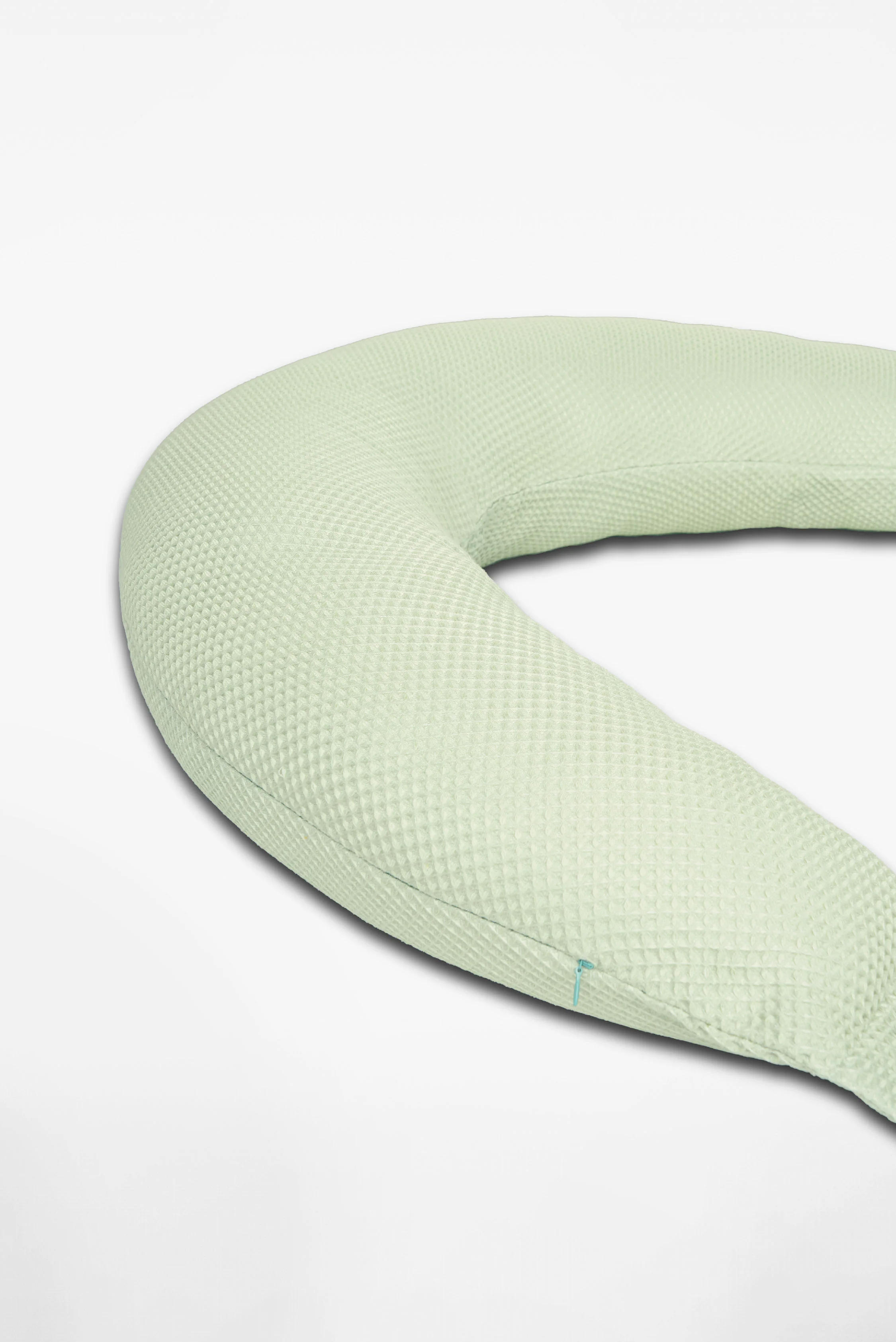 HUGS BAMBOO Pregnancy and Breastfeeding Pillow - Green - Image 3