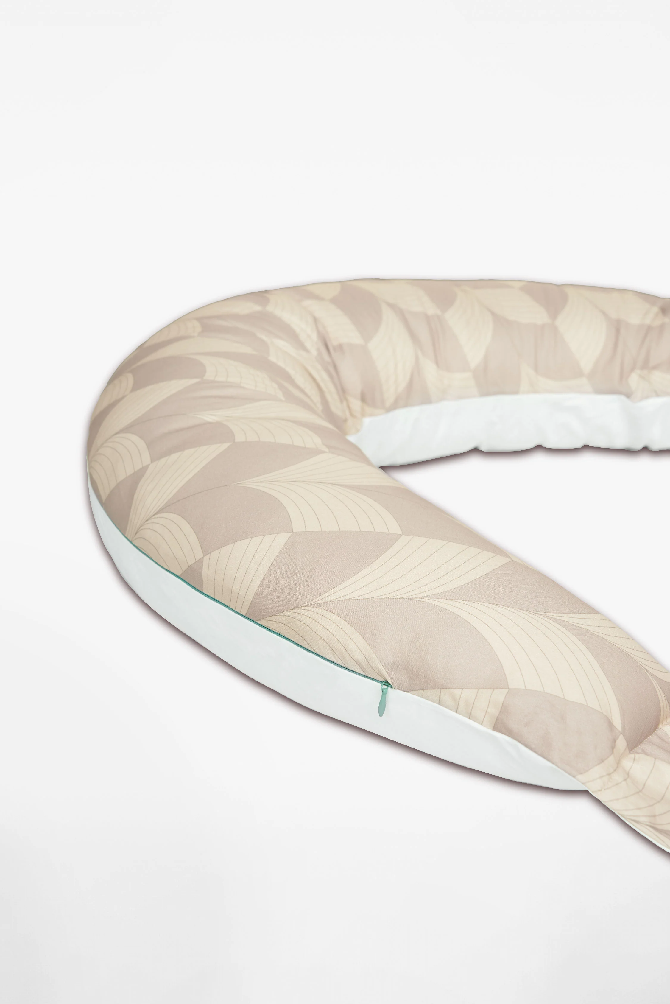 HUGS PLUS Pregnancy and Breastfeeding Pillow - Fan Beige - Image 3