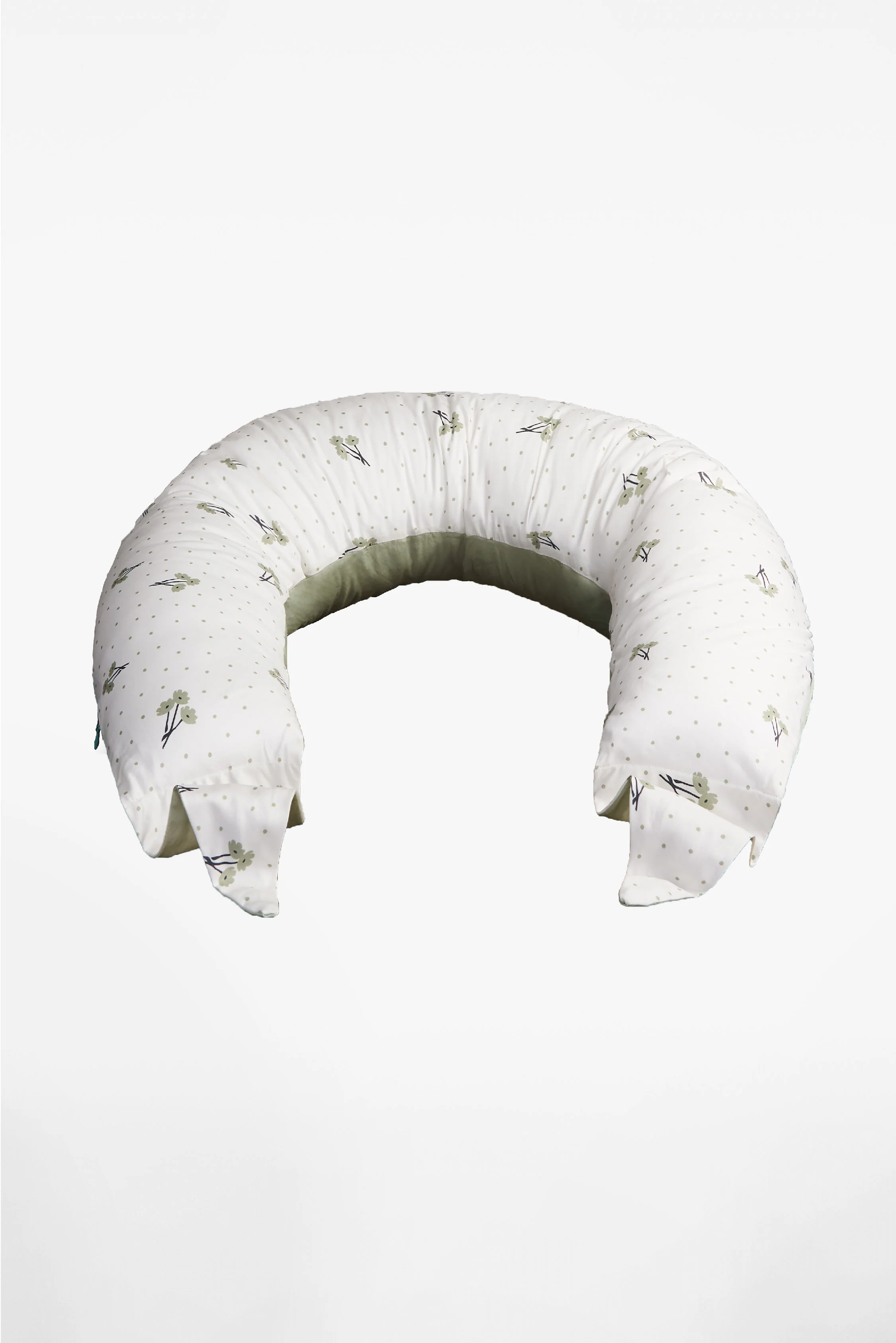 HUGS Pregnancy and Breastfeeding Pillow - Blossom Green - Image 2