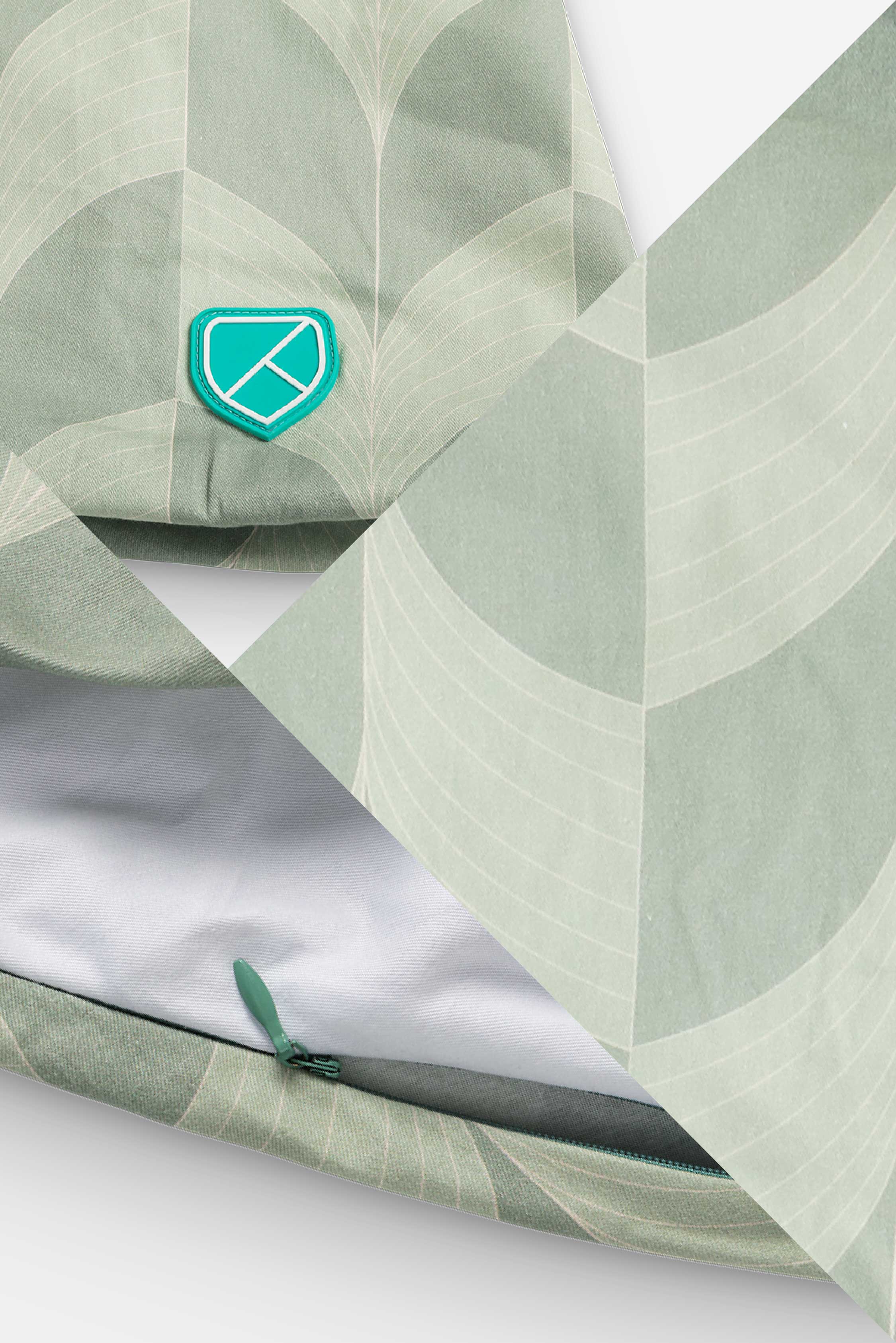 PILLOWCASE for Hugs Plus - Fan Green - Image 2
