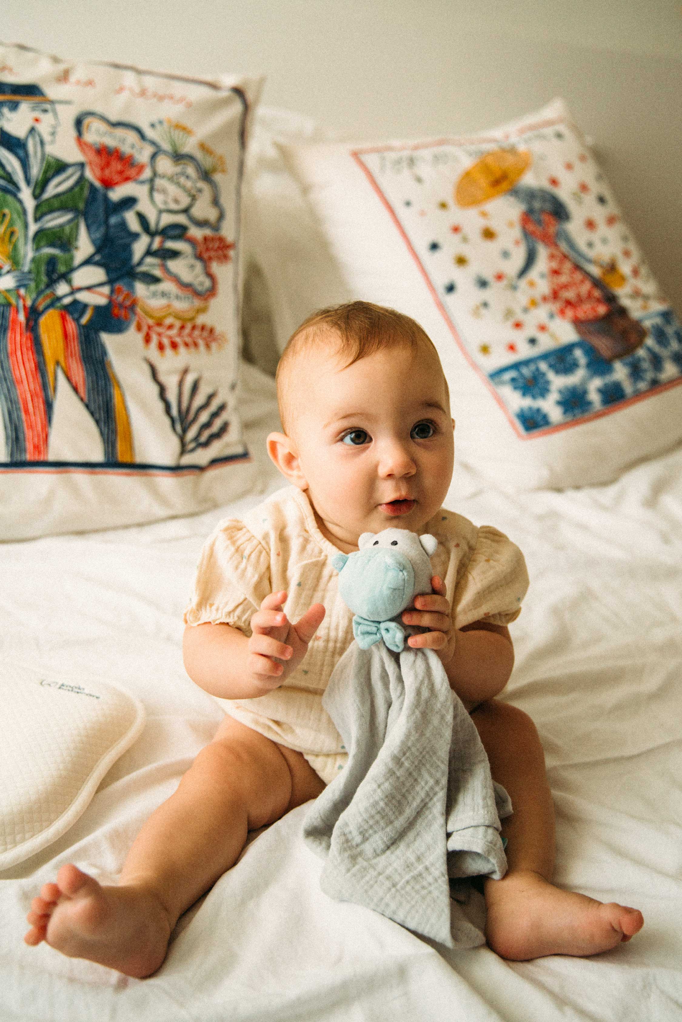 SOFT FRIEND Cotton Muslin Comforter - Hippopotamus