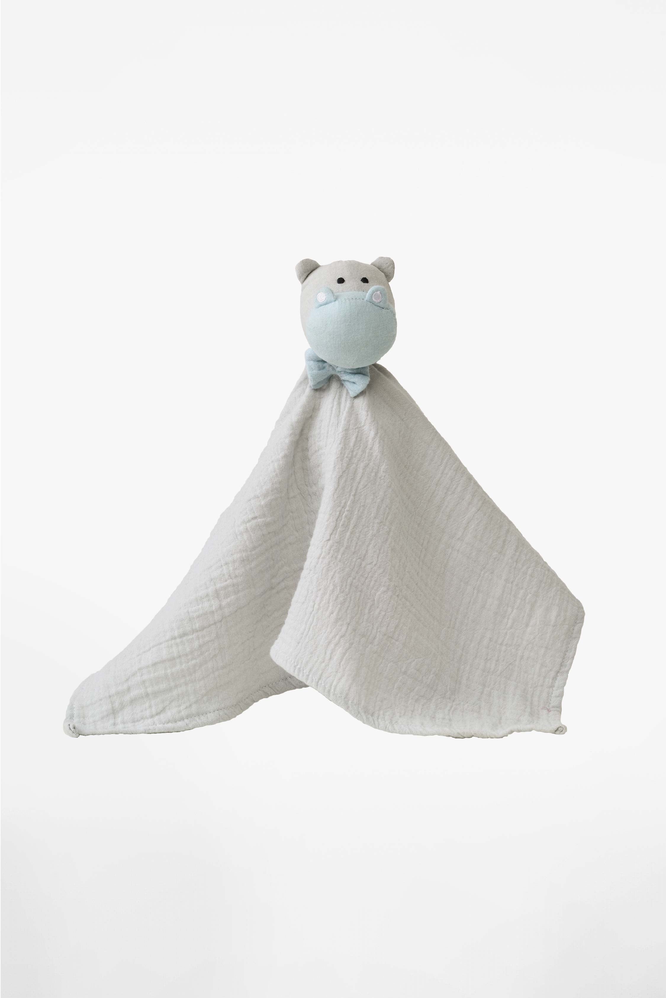SOFT FRIEND Cotton Muslin Comforter - Hippopotamus - Image 2