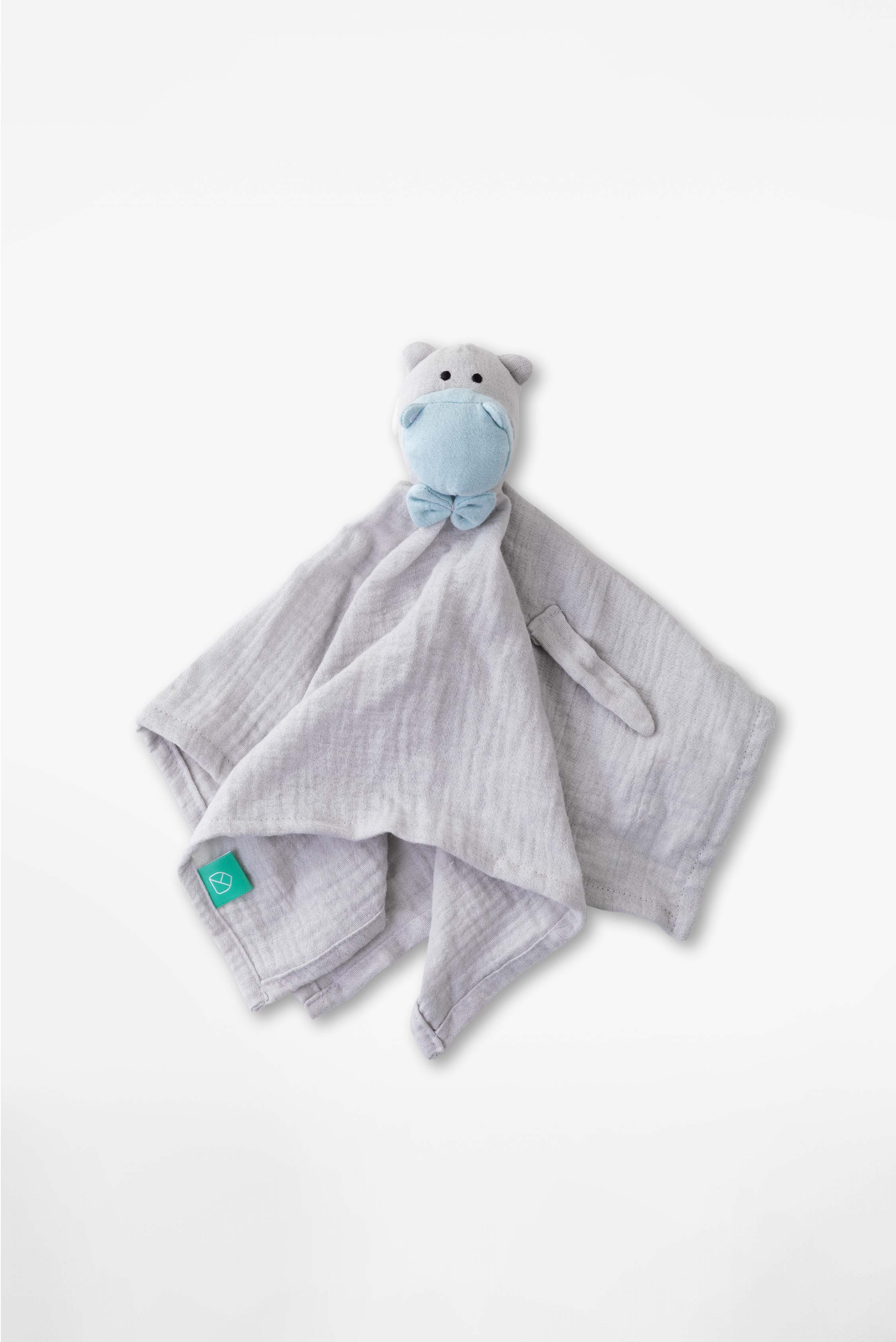 SOFT FRIEND Cotton Muslin Comforter - Hippopotamus - Image 3